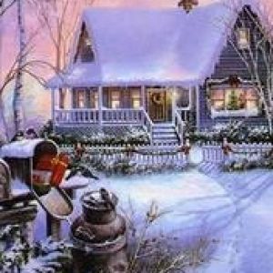 Cottage d'Hiver Confortable