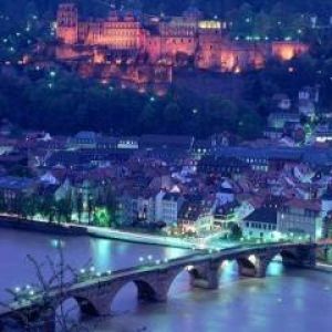 Château de Heidelberg la Nuit