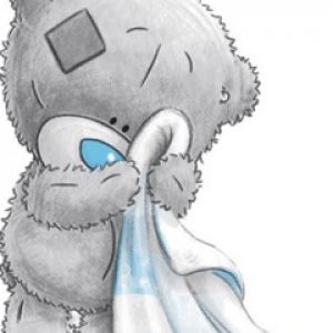 Ours Mignon avec Couverture