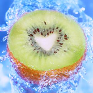 Kiwi Coeur Éclaboussure