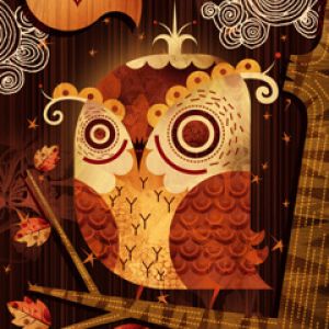 Illustration de Hibou Mignon