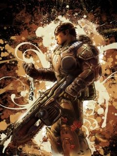 Art du Personnage de Gears of War