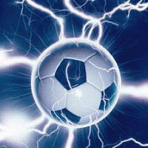 Ballon de football électrique