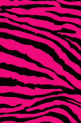 Motif Rayé Zebra Rose