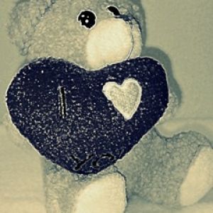 Ourson Mignon avec Cœur