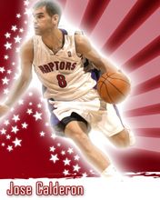 Jose Calderon Action de Basketball