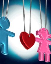 Icônes d'Amour Colorées