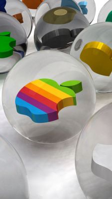 Logo Apple Coloré