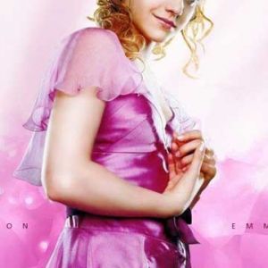 Emma Watson en Robe Rose