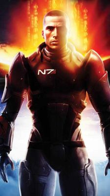 Fond d'Écran Mass Effect N7