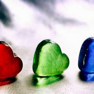Formes de Cœur Colorées