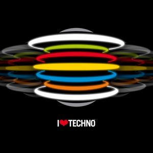 J'aime le Design Abstrait Techno