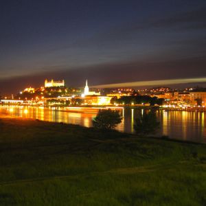 Skyline Nocturne de Bratislava