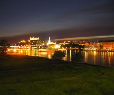 Skyline Nocturne de Bratislava