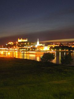Skyline Nocturne de Bratislava