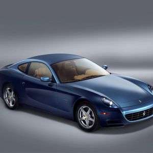 Voiture de Sport Bleue Élégante