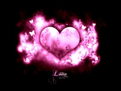 Cœur Rose Amour