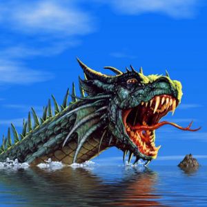 Dragon Marin Majestueux