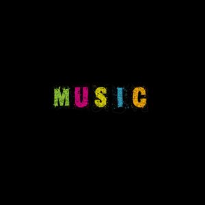 Typographie Musicale Colorée