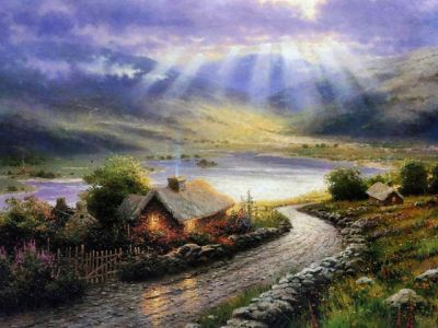 Paysage Montagnard Serein