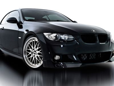 BMW Voiture Noire Fond d'Écran