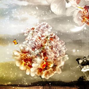 Paysage Floral Fantastique