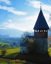 Église de Montagne Pittoresque
