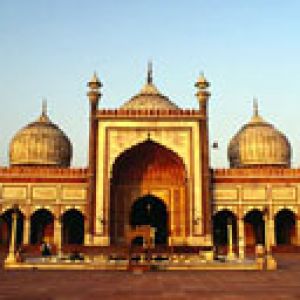 Belle mosquée indienne