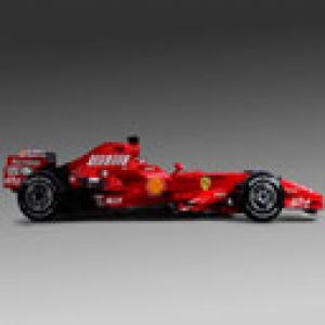 Voiture de course Ferrari F1