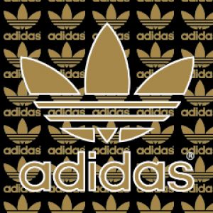 Motif Logo Adidas