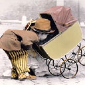 Poussette Vintage Amusante
