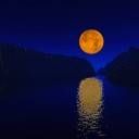 Reflet Éblouissant de la Lune