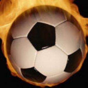 Ballon de Football Enflammé