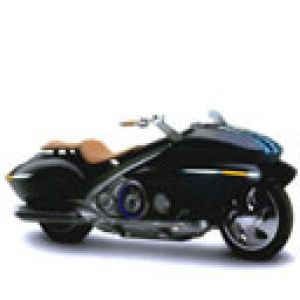 Moto Noire Élégante