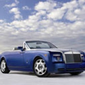 Cabriolet Bleu de Luxe