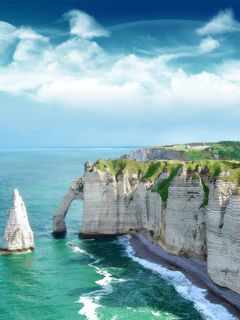 Falaises Côtières Éblouissantes
