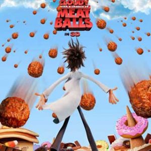 Nuageux avec des boulettes de viande