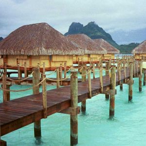 Bungalows Tropicaux sur l'Eau