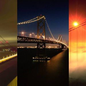 Pont du Golden Gate la Nuit