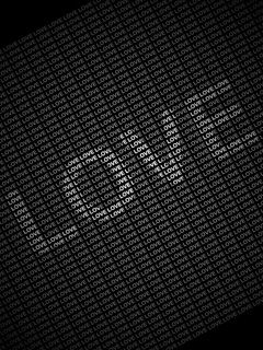 Design Typographique de l'Amour