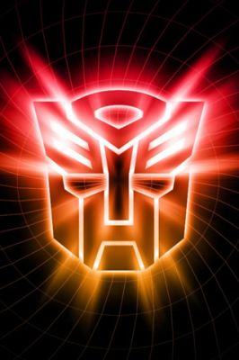 Art Néon du Logo Transformers