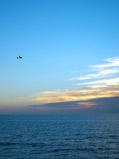 Coucher de Soleil sur l'Océan