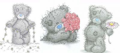 Illustrations de Teddy Bears Mignons