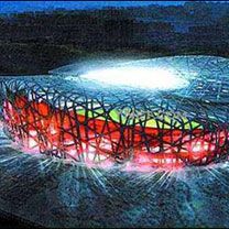 Design Futuriste de Stade