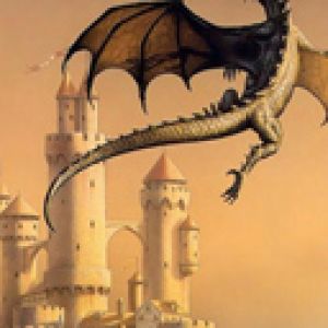Dragon Majestueux au-dessus du Château