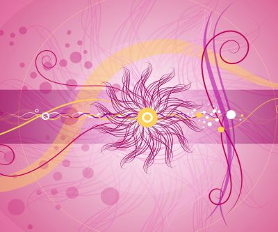 Design Abstrait Coloré
