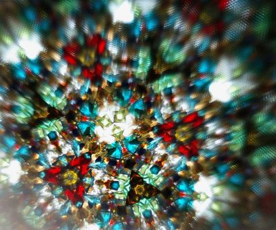 Motif de Kaléidoscope Coloré