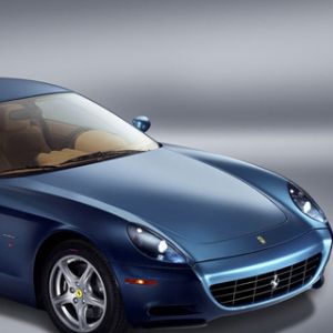 Voiture de Sport Ferrari Bleue
