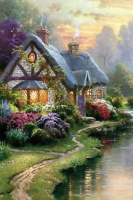 Charmante Cottage au Bord de l'Eau