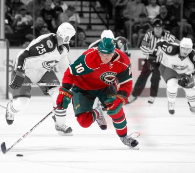 Photo d'Action de Hockey